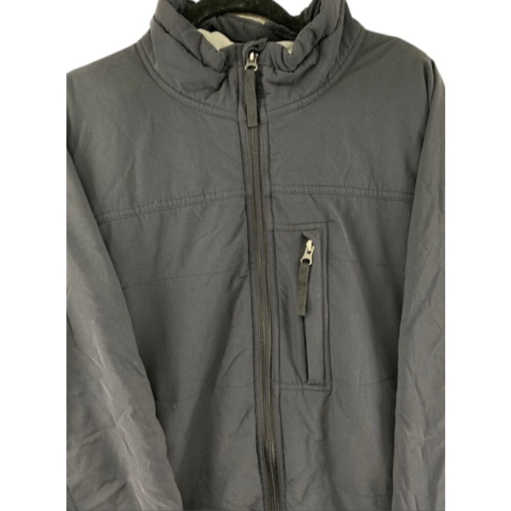 Duluth Trading Co Men’s XL Black Insulated Thinsulate Cordura Work Jacket - Picture 3 of 5